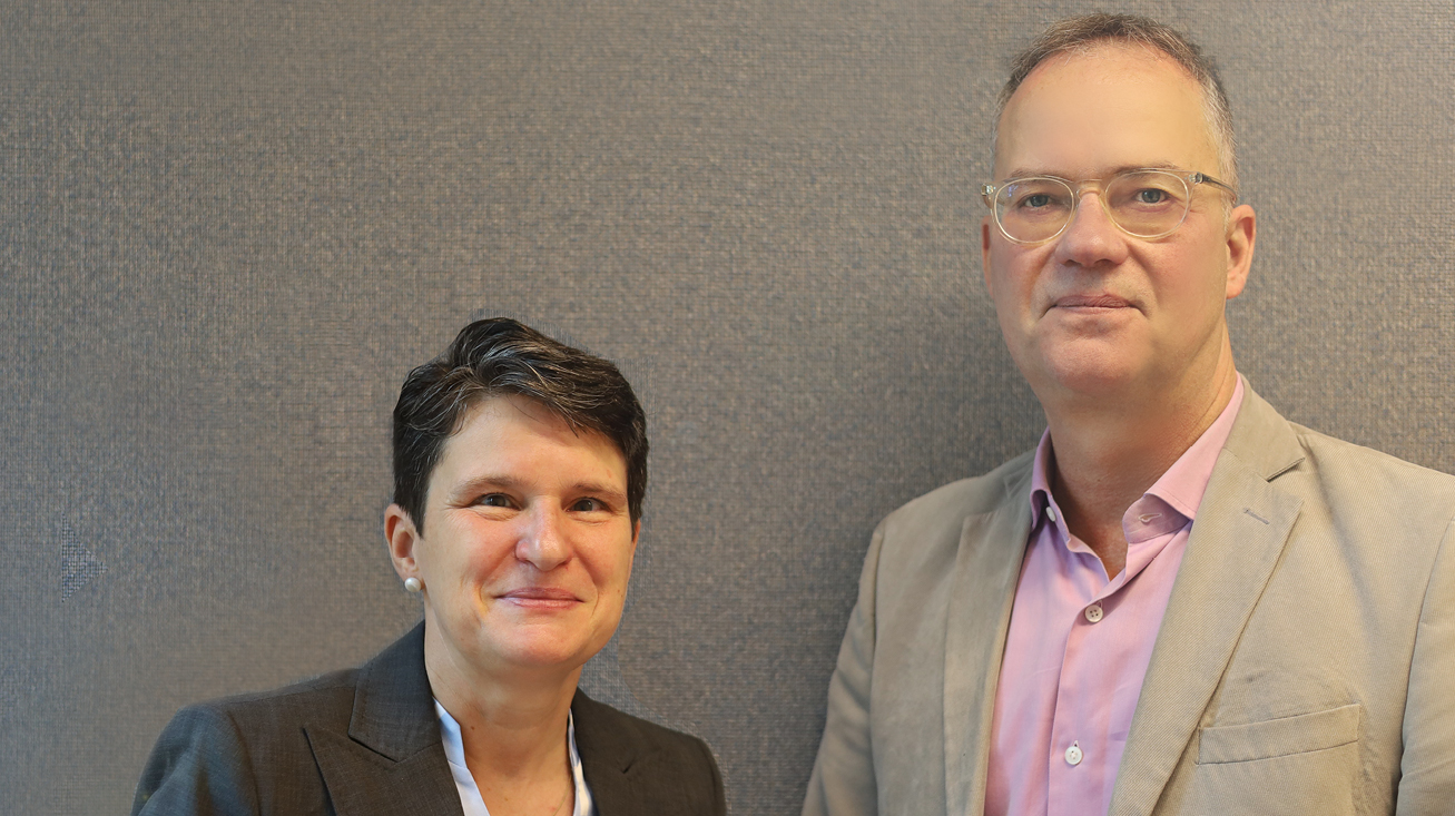 Tanja Gönner und Alexander Marguier