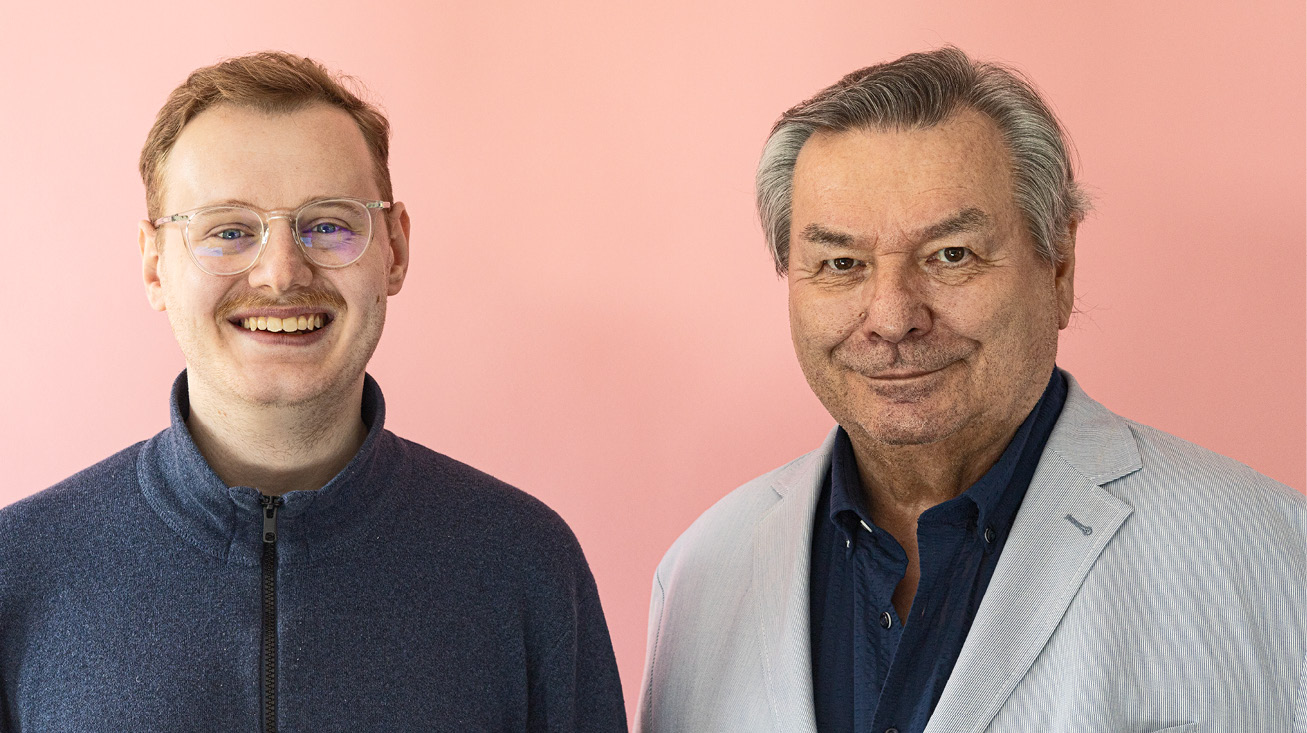 Clemens Traub und Waldemar Hartmann