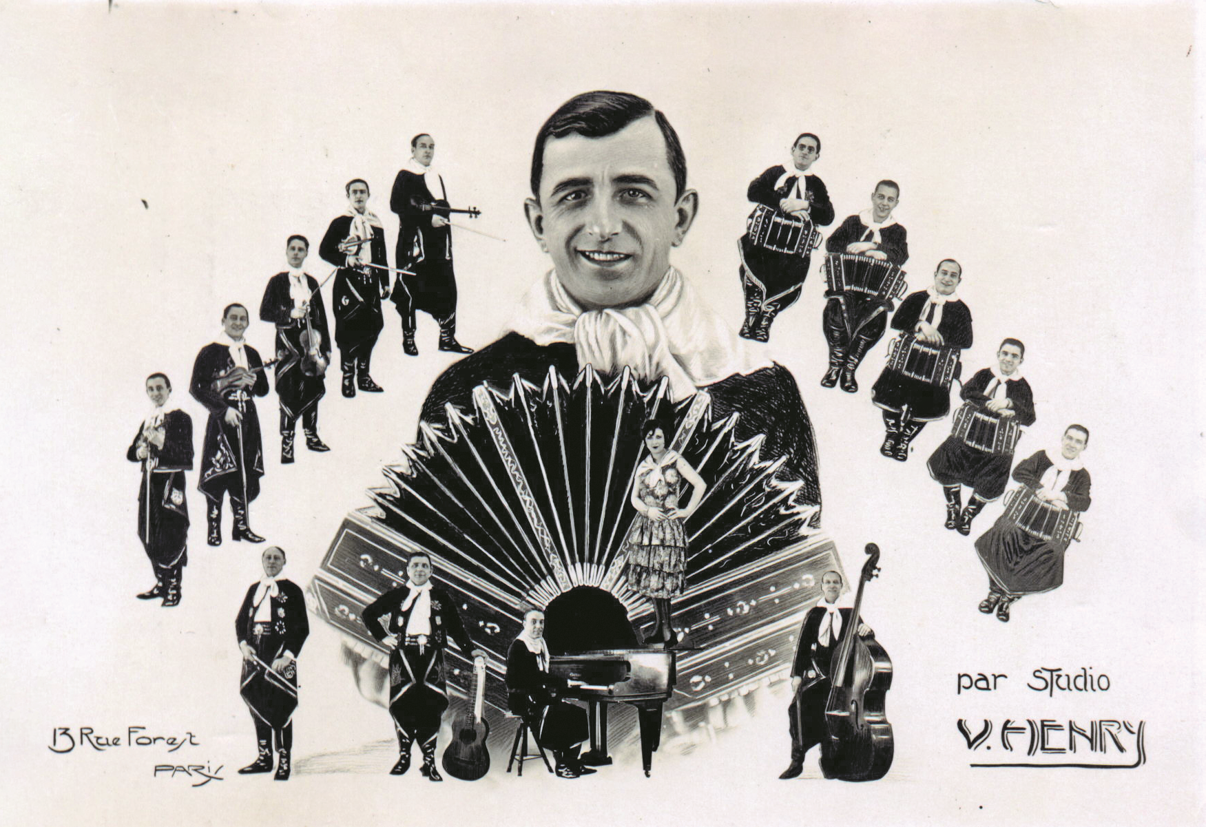 Plattencover des Orchestre Argentin aus den 1930er-Jahren