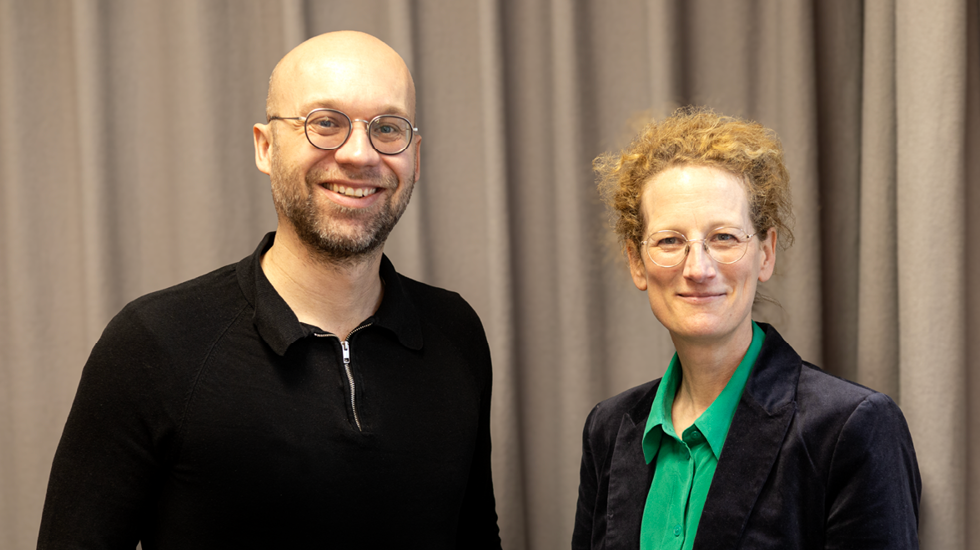 Hans Rusinek und Julia Marguier