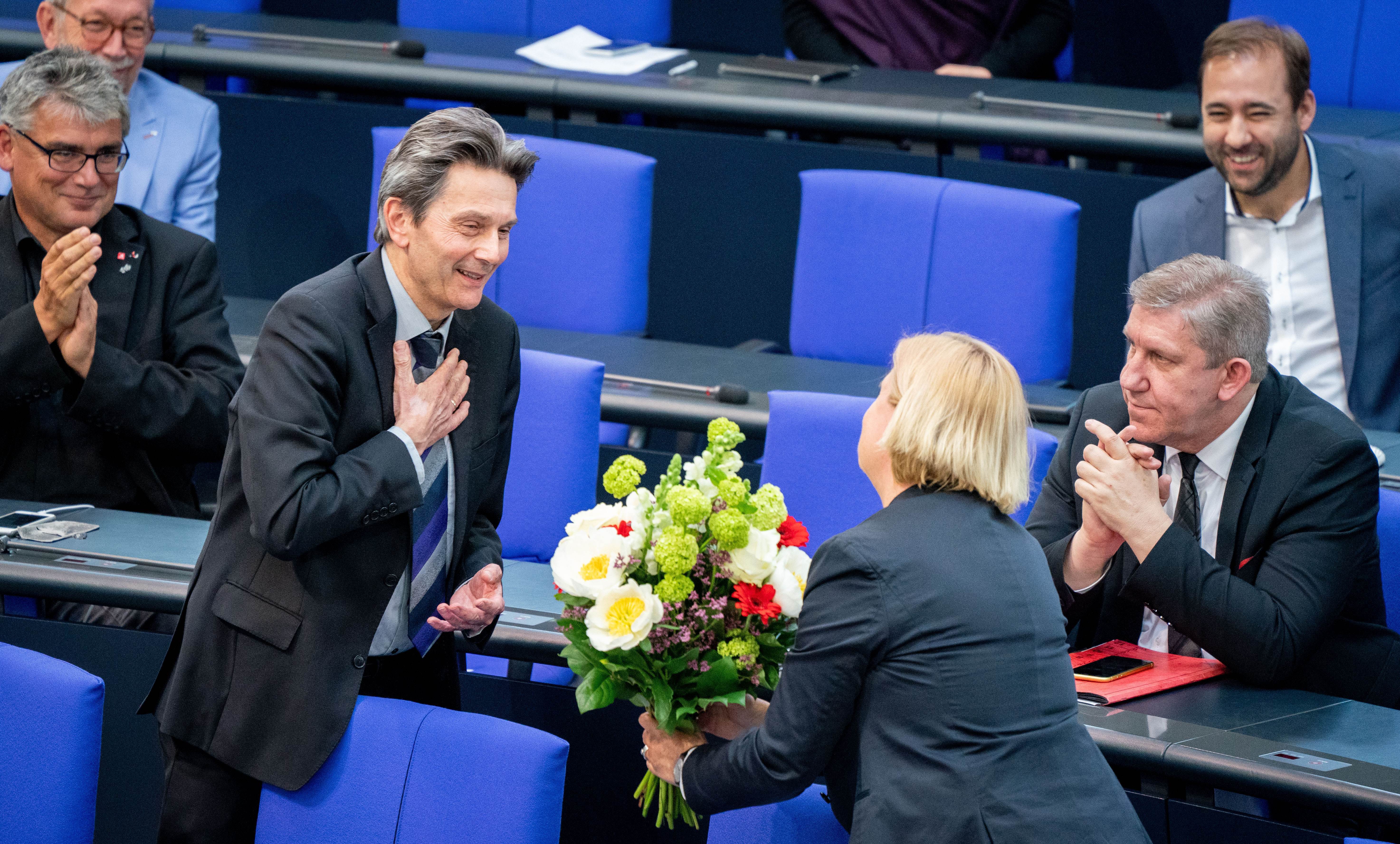 Rolf Mützenich und Eva Högl