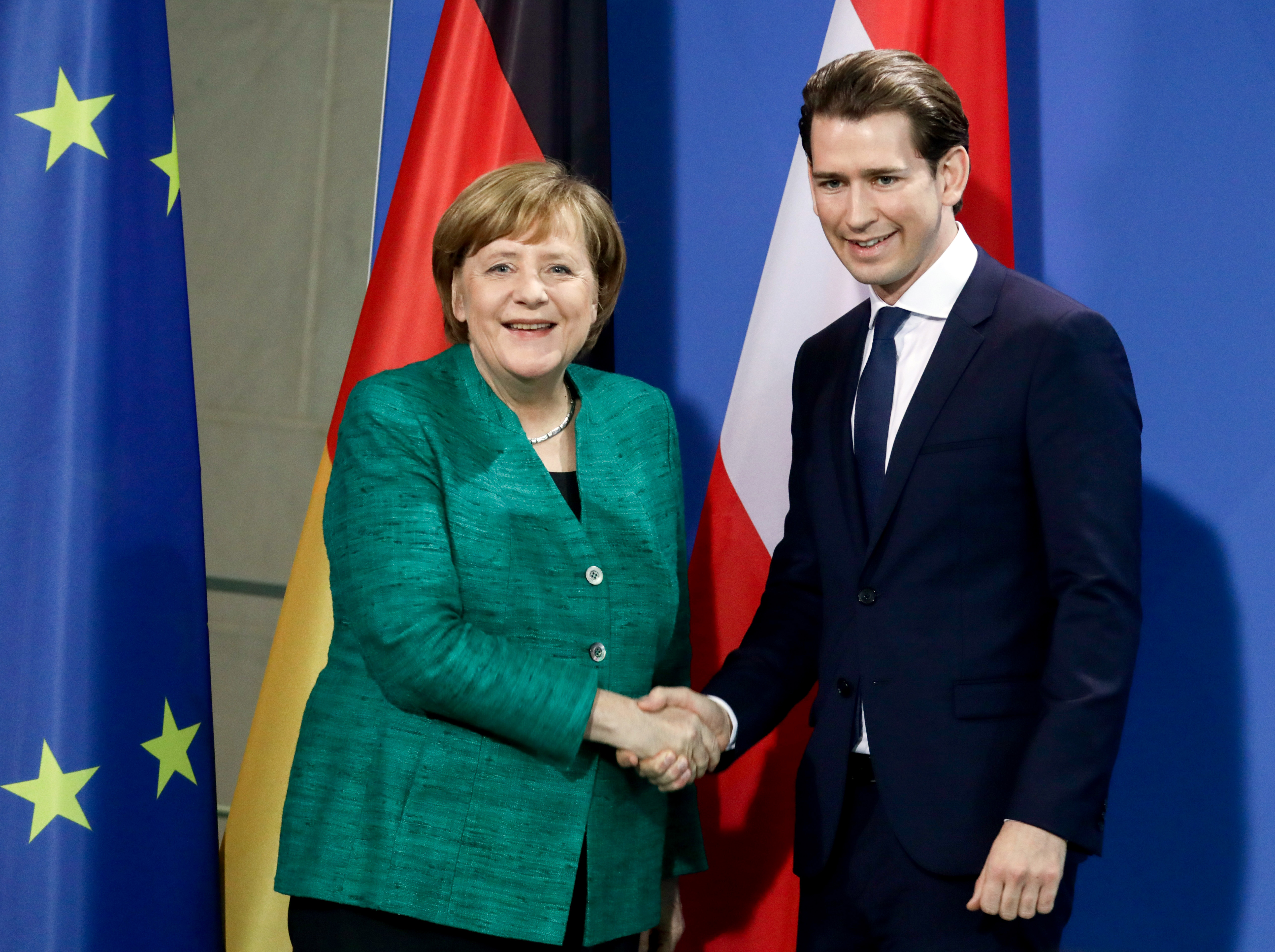 Merkel und Kurz