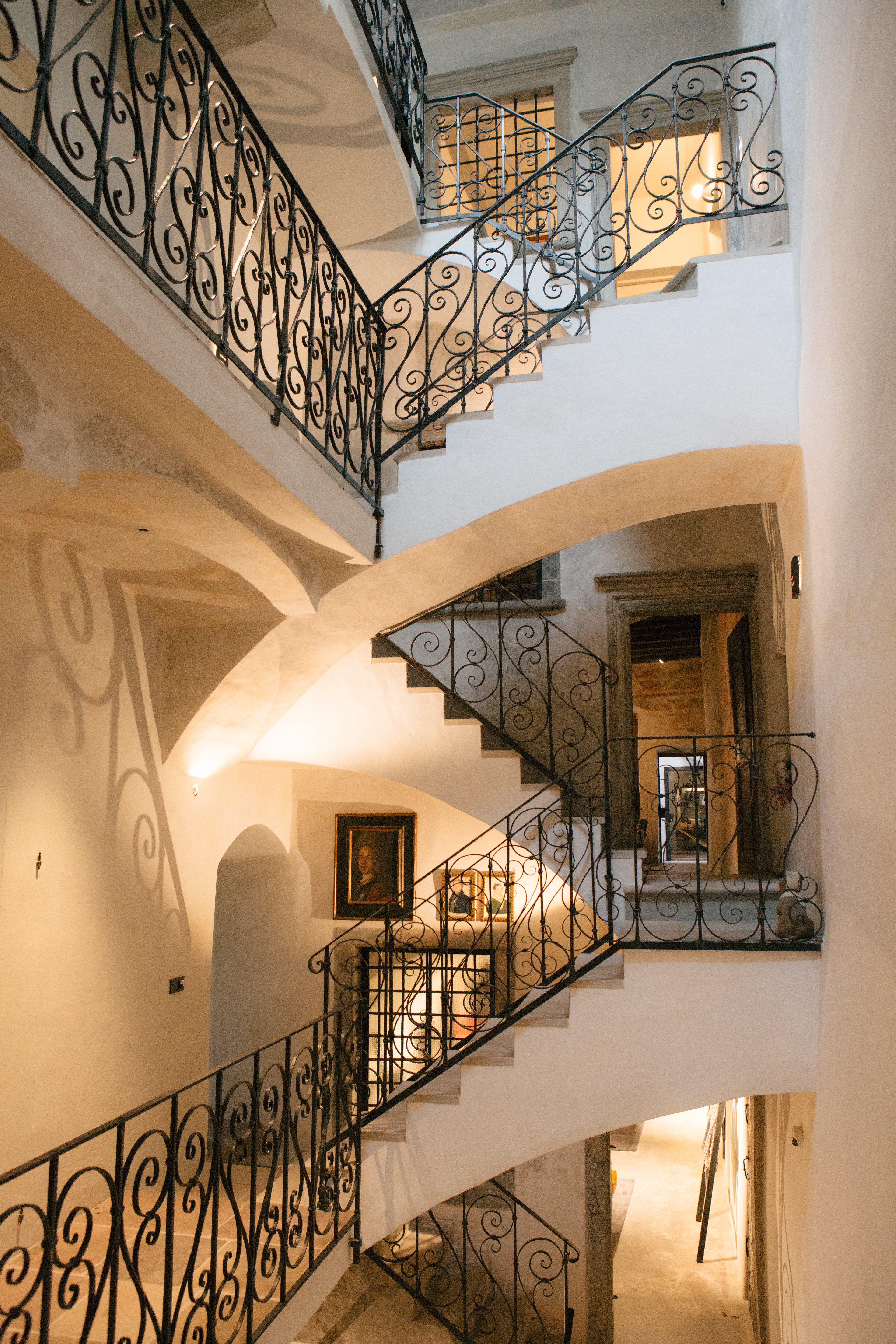 Treppengeländer im Goldenstern Townhouse