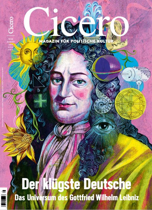 Cicero Titel 08/2016: Gottfried Wilhelm Leibniz