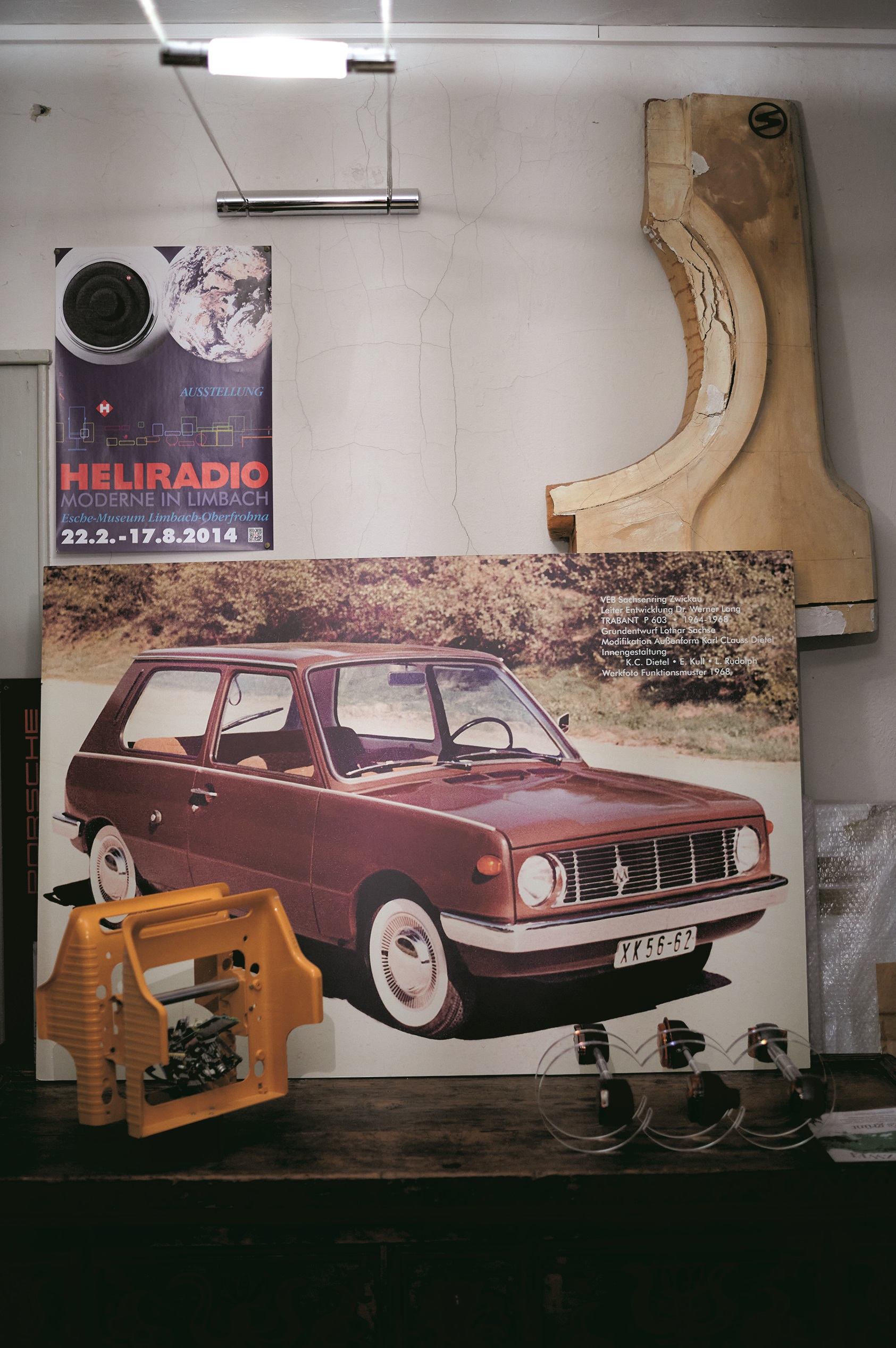 Blick in Dietels Atelier