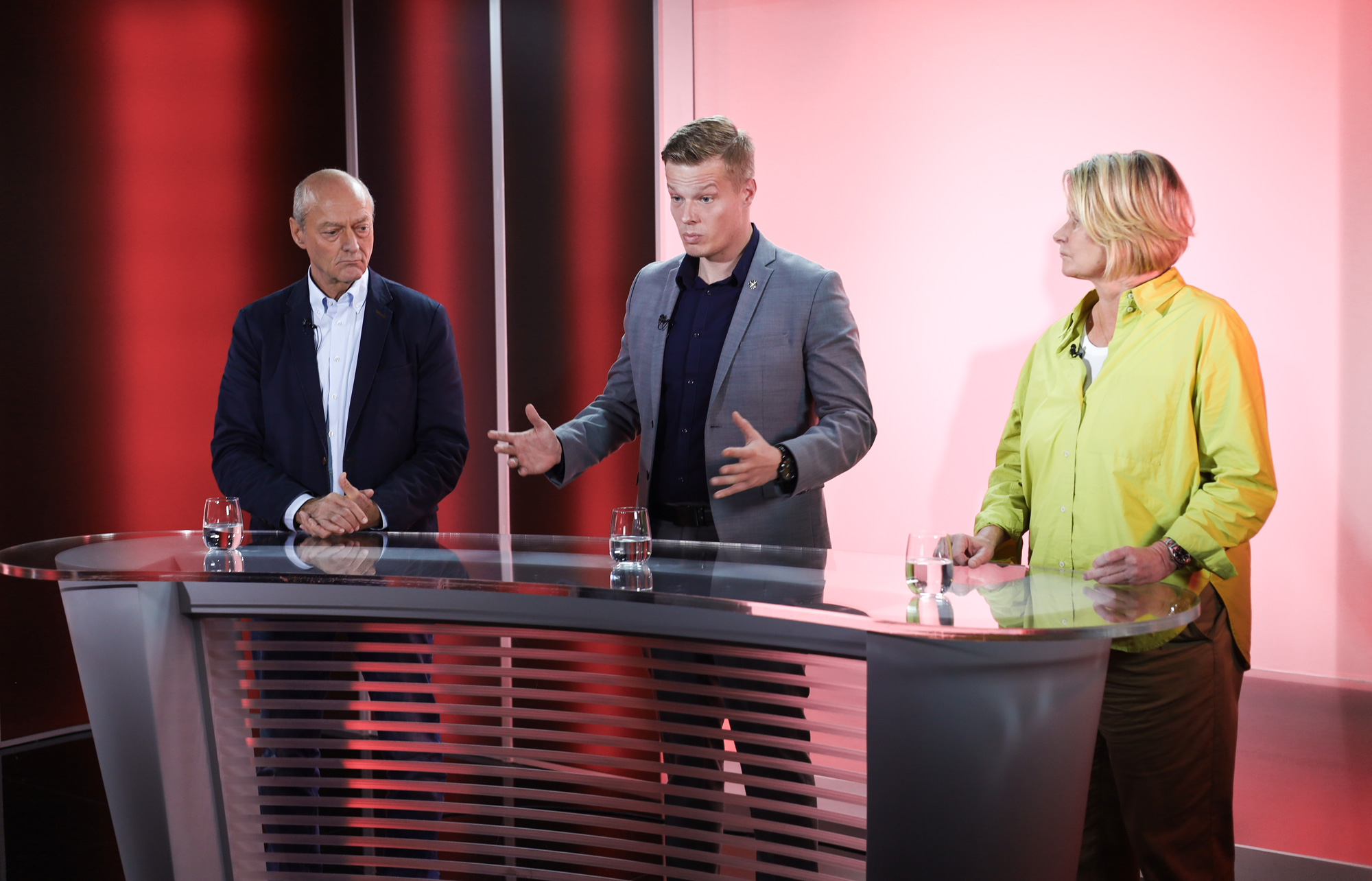 Gerhard Schindler, Manuel Ostermann und Susanne Gaschke