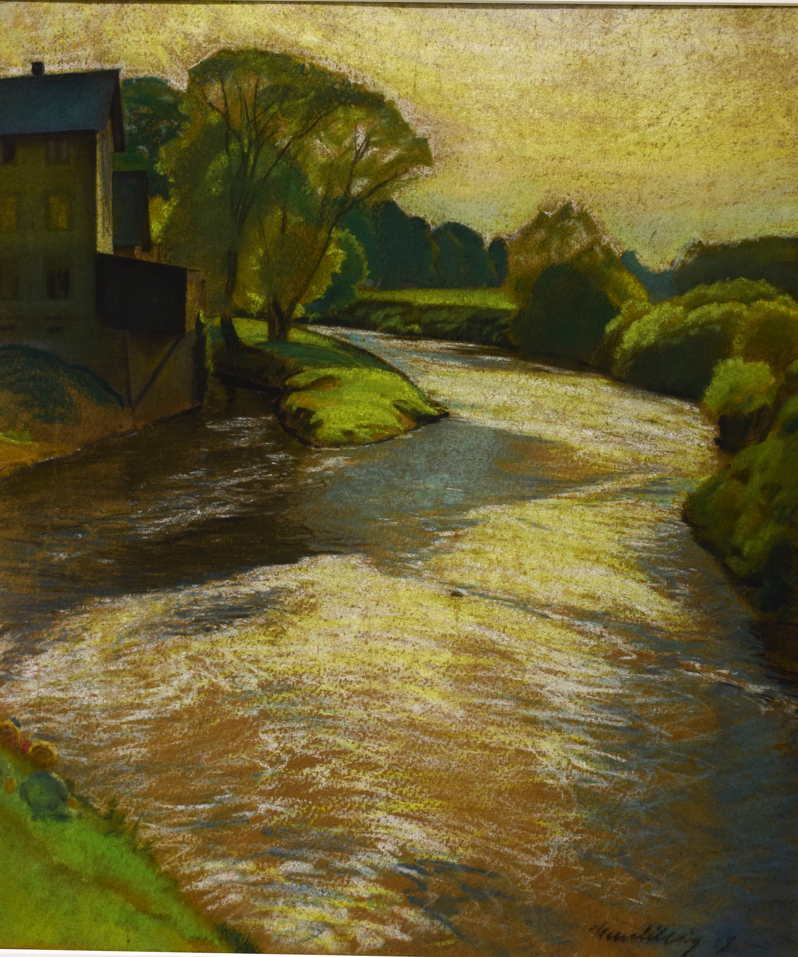 Hans Lilligs Bild Neiße bei Kleinschönau