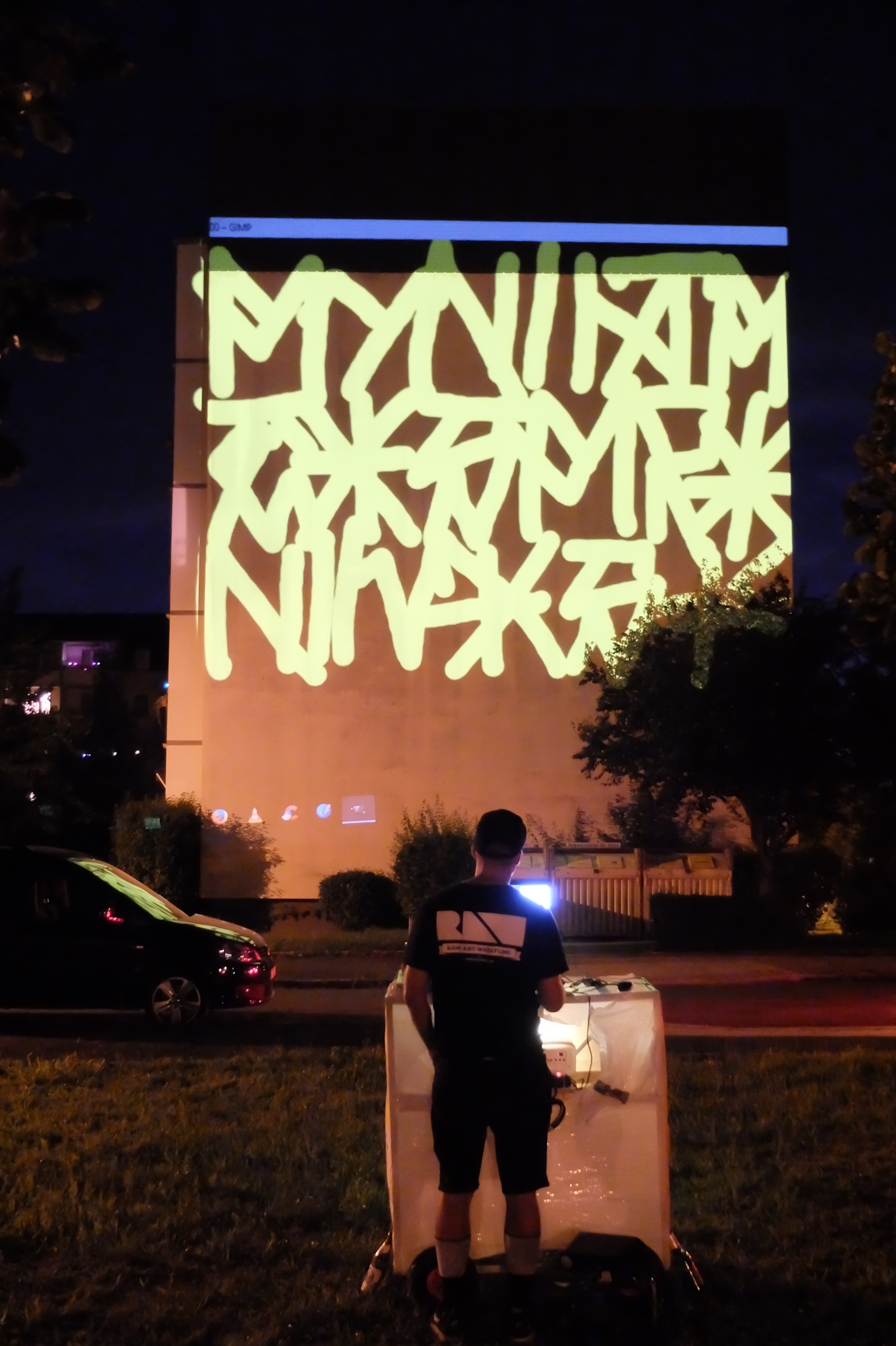 Wandbild von Michal Skapa auf dem LackStreicheKleber-Festival in Leuben, Dresden