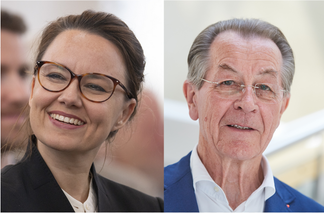 Michelle und Franz Müntefering