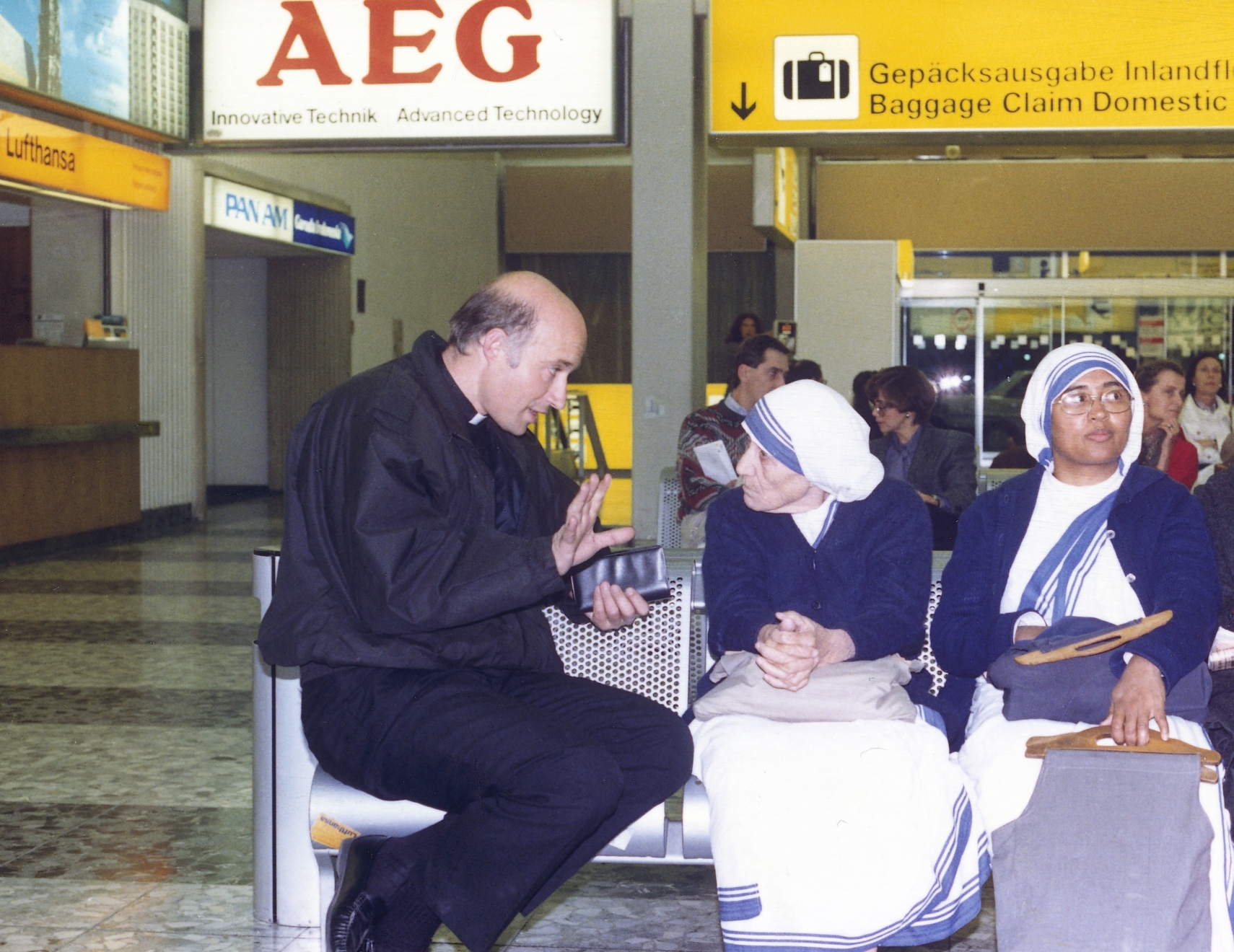 Mutter Teresa und Leo Maasburg