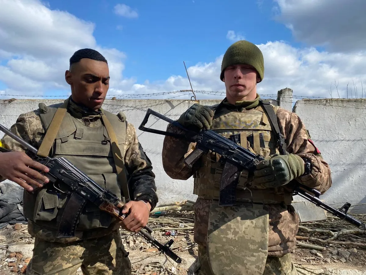Anthony und Jaroslaw. Foto: Elena Kostjuchenko, Novaja Gazeta