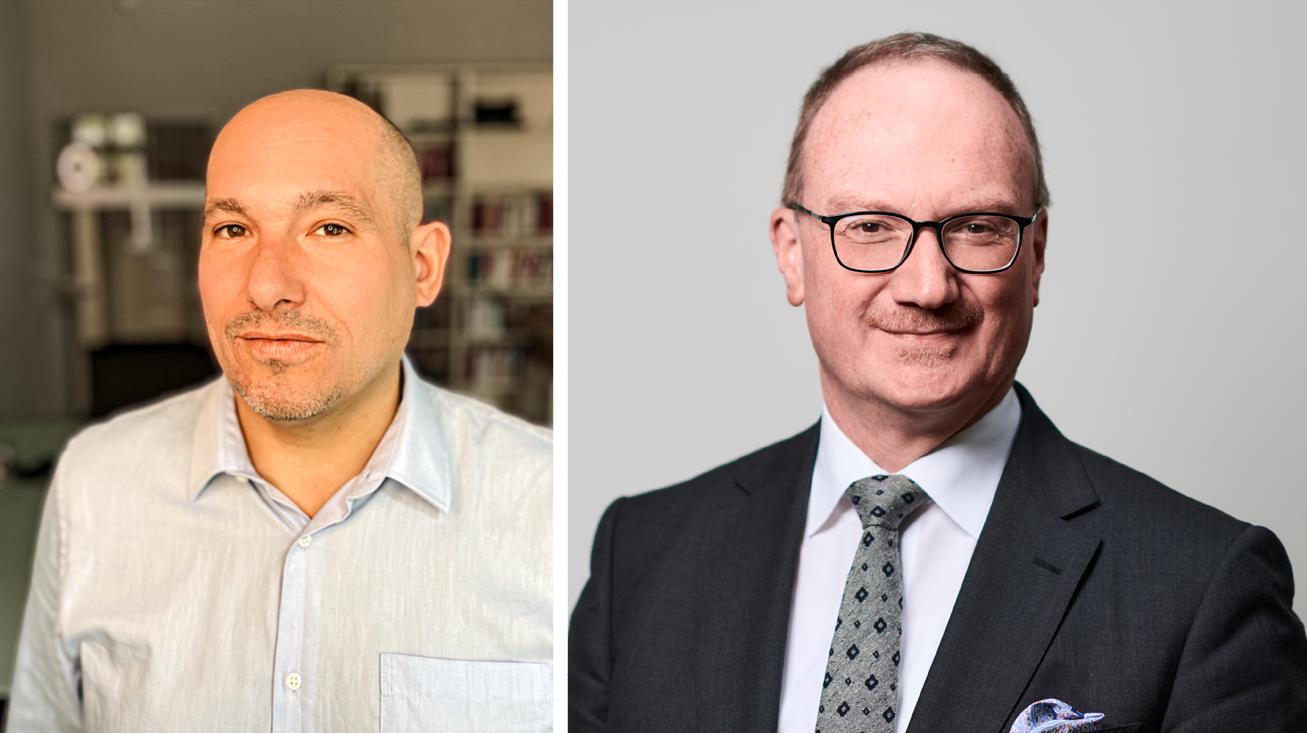 Carsten Korfmacher und Lars Feld
