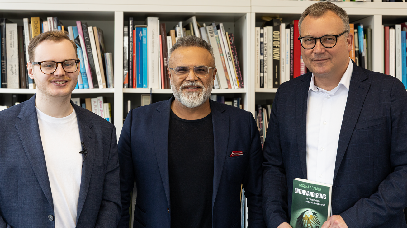 Clemens Traub, Ali Ertan Toprak und Sascha Adamek