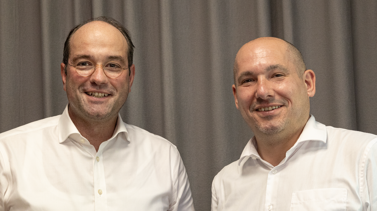 Roman Beck und Carsten Korfmacher