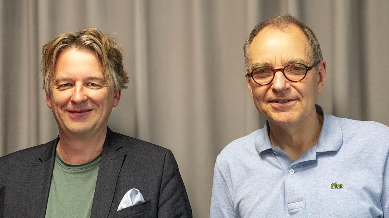 Ralf Hanselle (li.) und Karl Olsberg (re.)