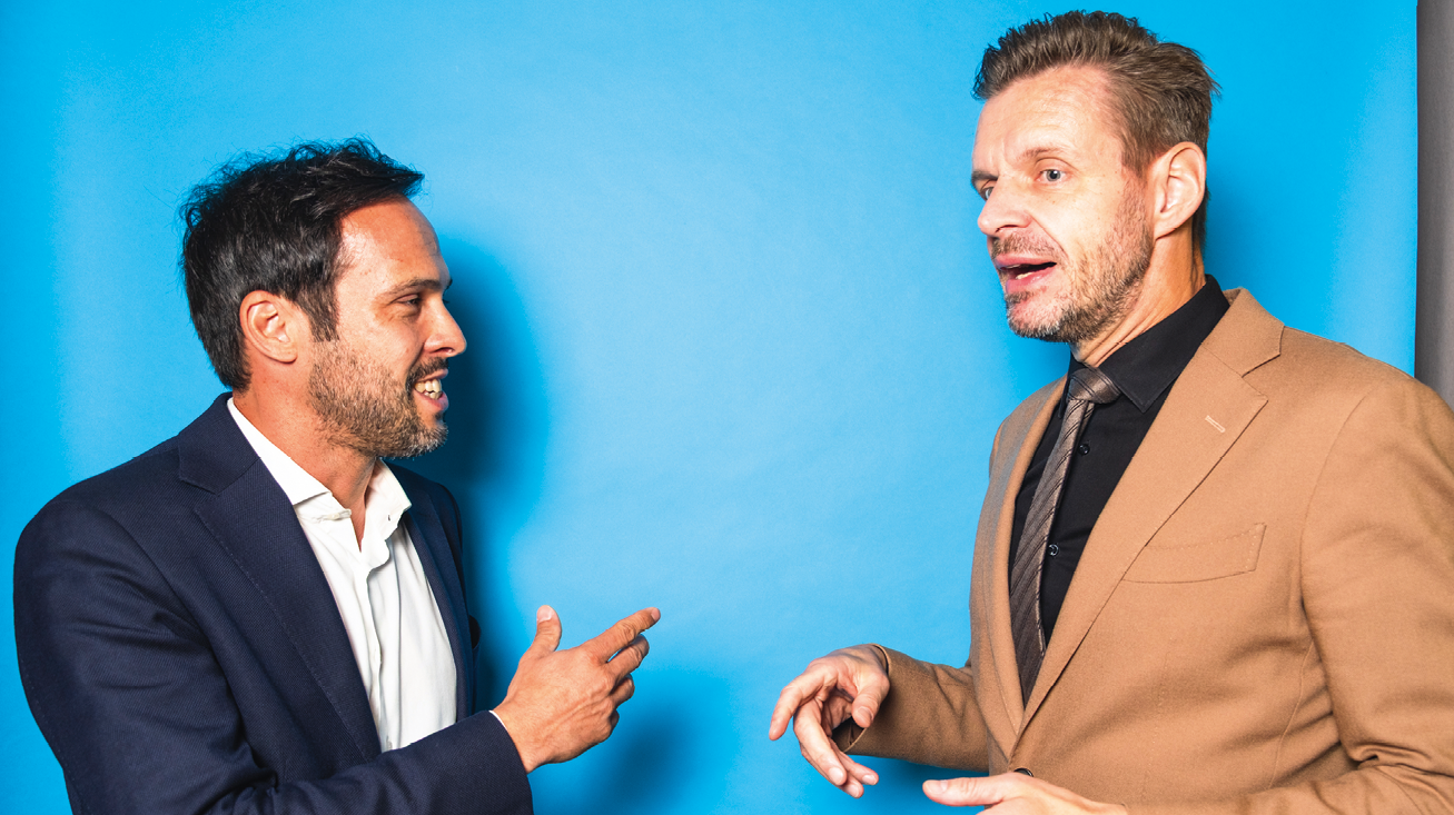 Martin Hagen und Florian Schroeder