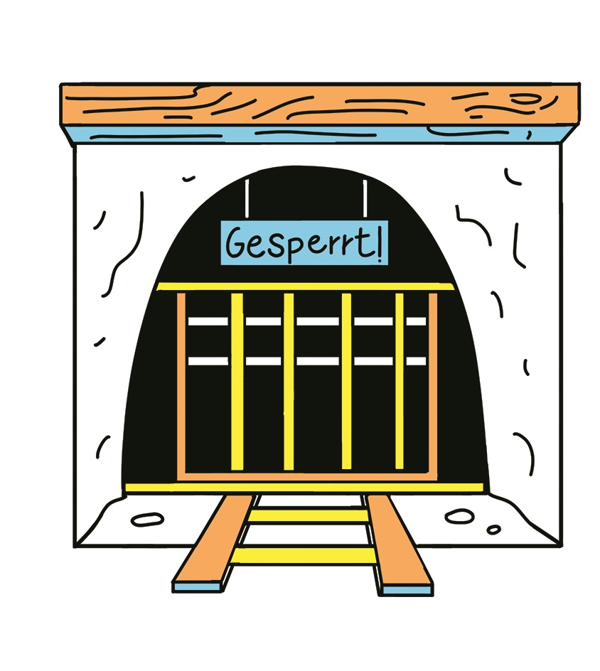 Illustration Blindschacht