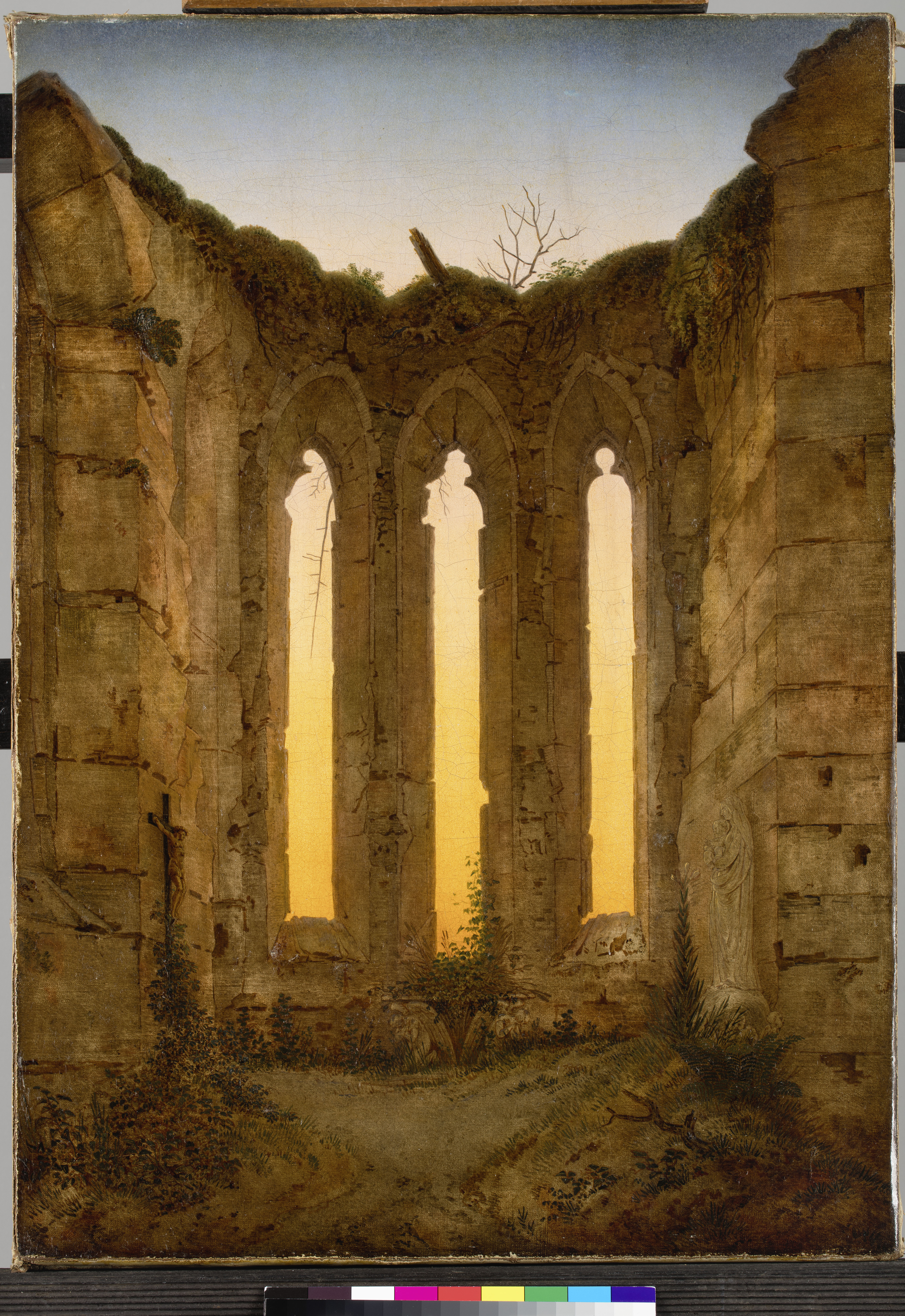 Caspar David Friedrichs Bild Ruine Oybin