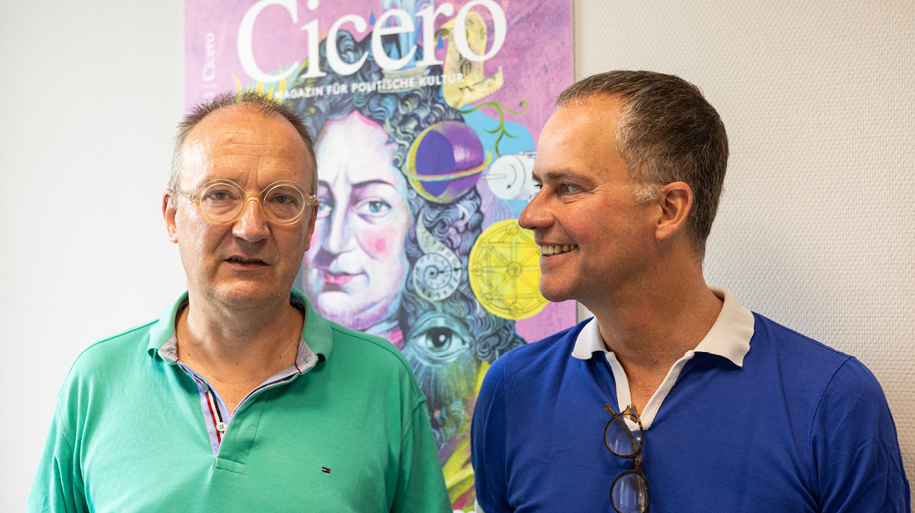 Thomas Brussig und Alexander Marguier