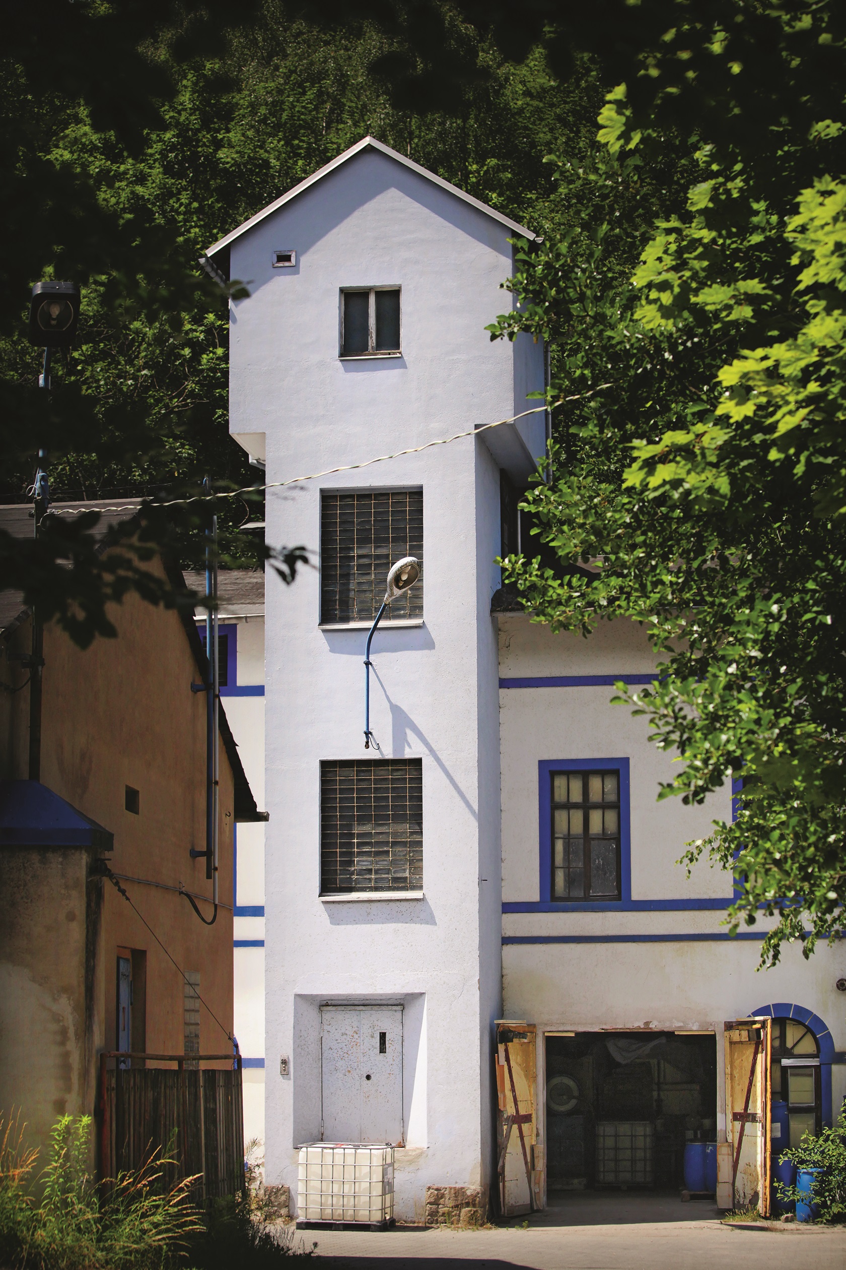 Gebäude des Blaufarbenwerks