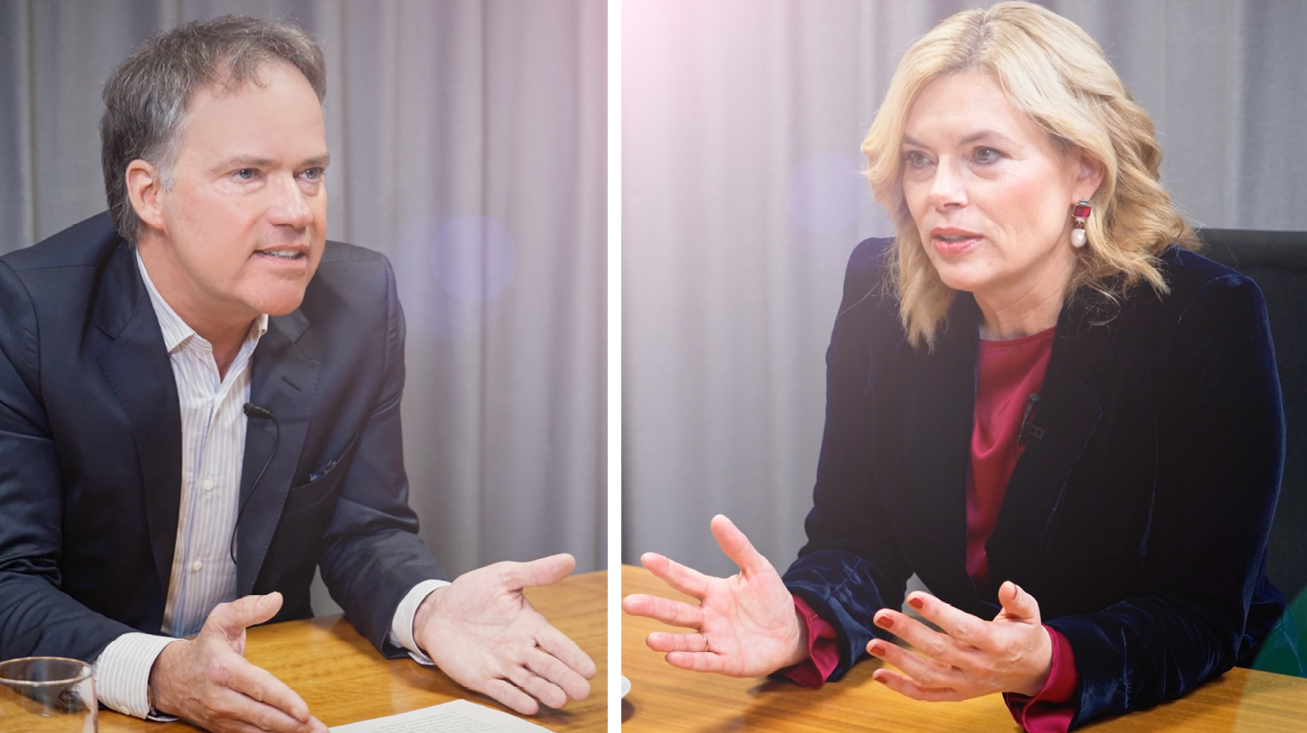 Alexander Marguier und Julia Klöckner