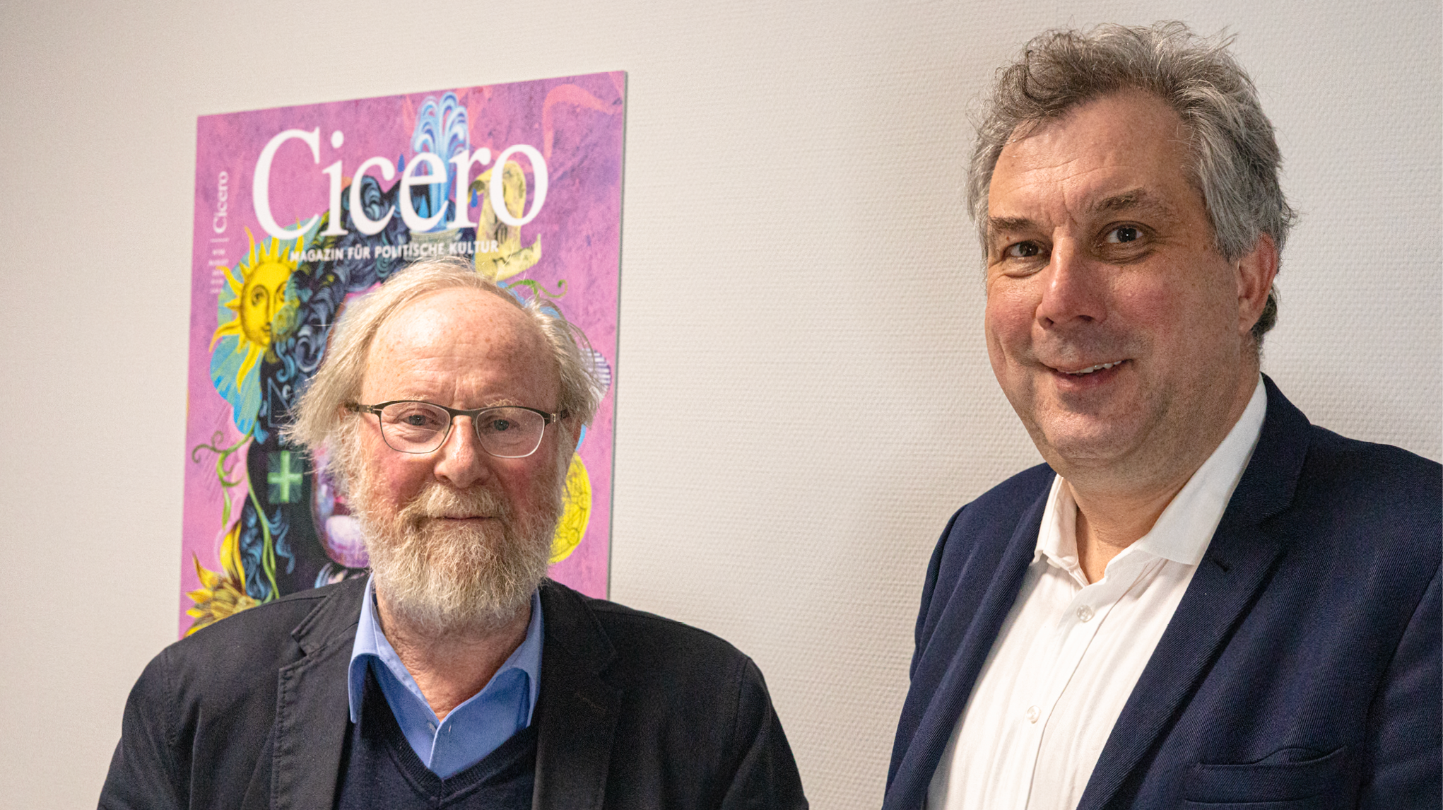 Wolfgang Thierse und Volker Resing