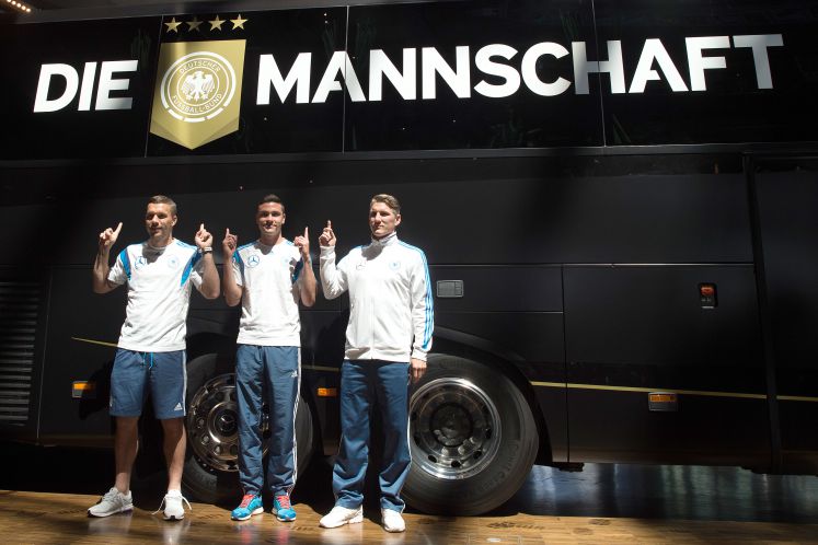 Begeisterung für das neue Label: „Die Mannschaft“ / picture alliance