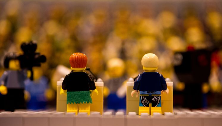 Angela Merkel und Peer Steinbrück beim damaligen TV-Duell