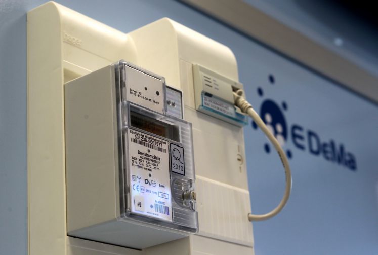 Ein sogenannter intelligenter Stromzähler