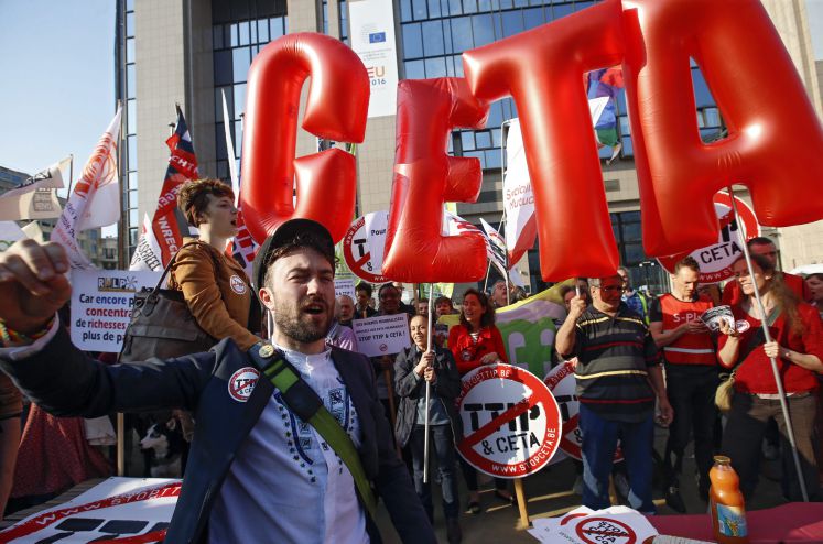Das europäisch-kanadische Freihandelsabkommen Ceta spaltet nicht nur die Bürger, sondern auch die Große Koalition 