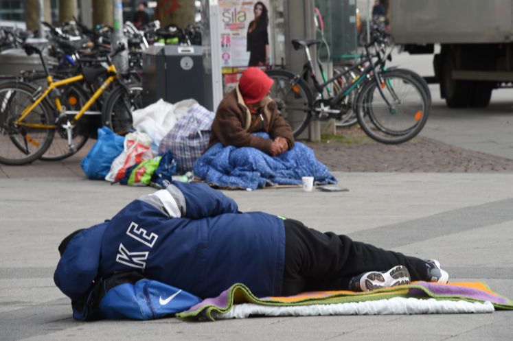 Obdachlose in Hannover