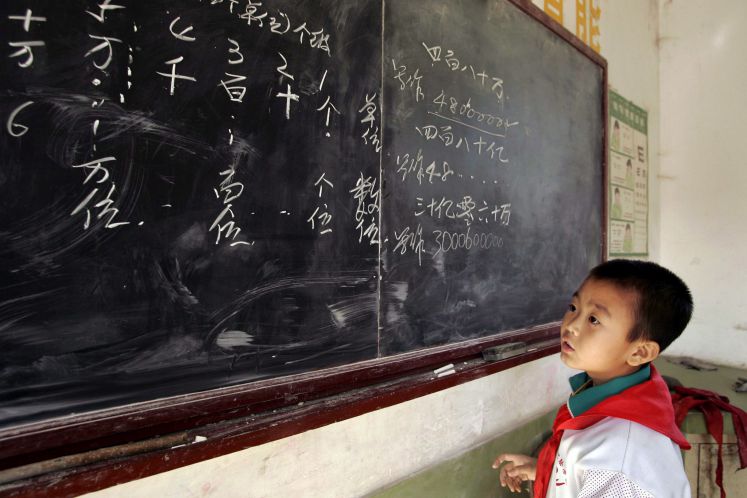 Kleine Genies: Chinas Schüler erreichen die besten Ergebnisse weltweit