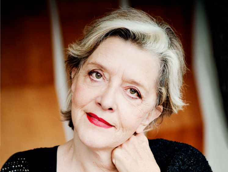 Die kroatische Schriftstellerin Slavenka Drakulic