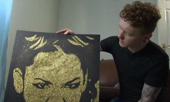 Wyburns Glitter-Portrait von Ex-Spice-Girl Mel C