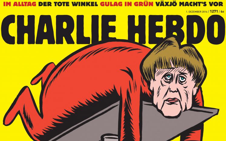 Das aktuelle Cover der deutschen Charlie Hebdo-Ausgabe