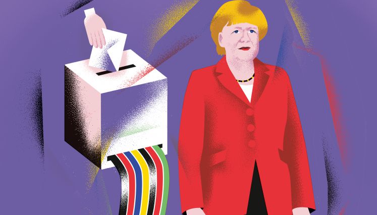 Das Cover der Cicero-Februar-Ausgabe: Egal, was man oben einwirft – das Ergebnis bleibt doch immer das gleiche