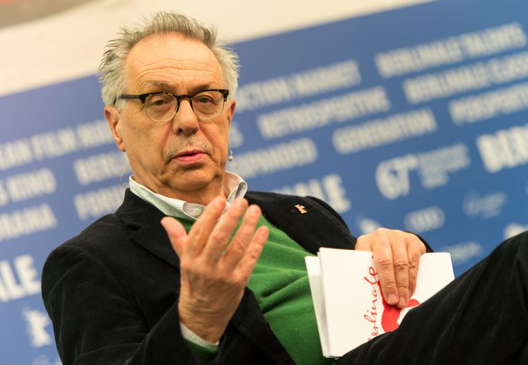 Der Direktor der Internationalen Filmfestspiele Berlin, Dieter Kosslick, spricht am 31.01.2017 in Berlin während einer Pressekonferenz zum Programm der 67. Berlinale. 