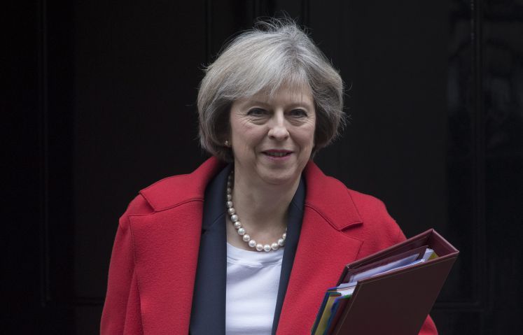 Großbritanniens Premierministerin Theresa May 