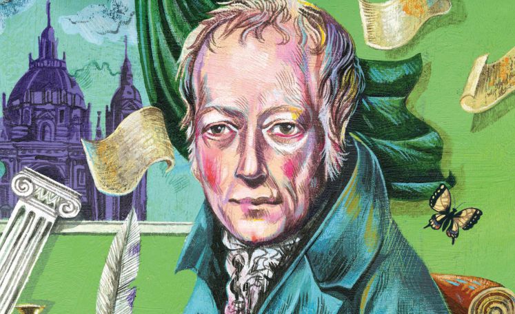 Das Cover der Cicero-Maiausgabe zeigt den Gelehrten Wilhelm von Humboldt