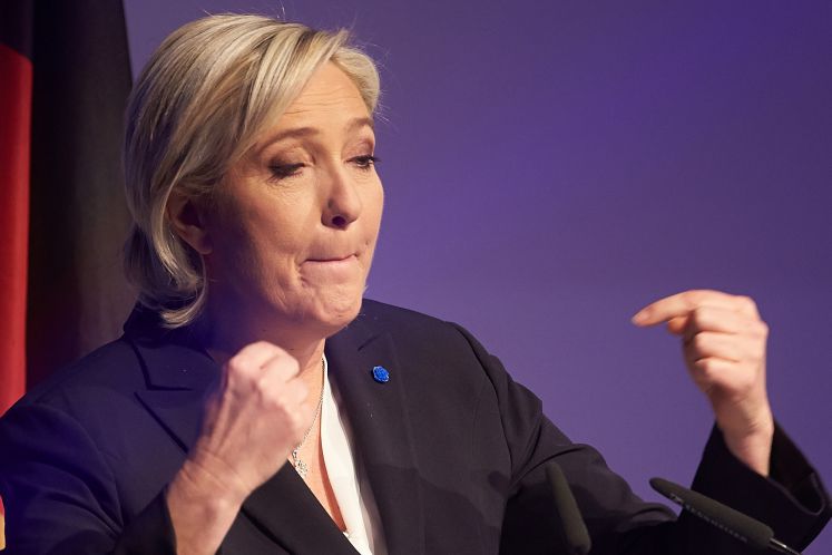 Die Vorsitzende des französischen Front National (FN), Marine Le Pen