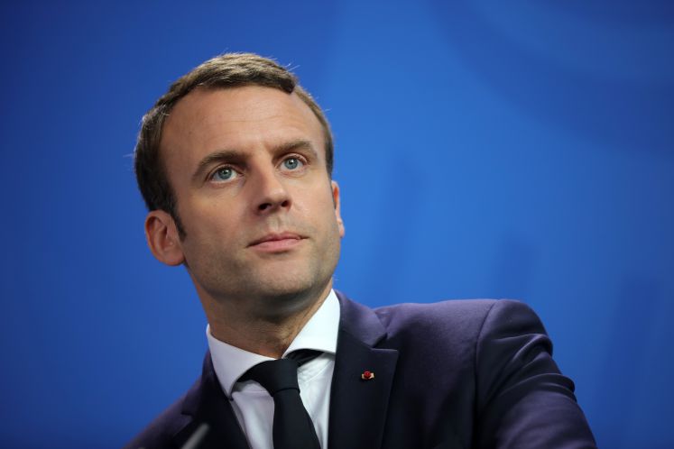 Der neugewählte französische Präsident Emmanuel Macron