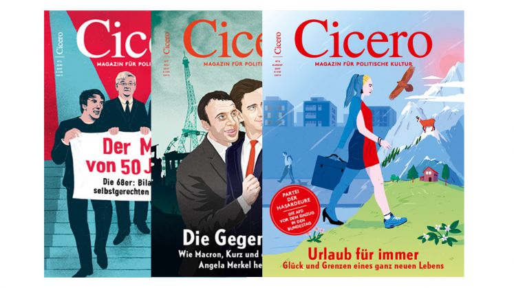 Die Cicero-Ausgaben der letzten Monate