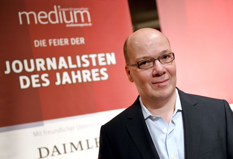 Correktiv-Chefredakteur Markus Grill