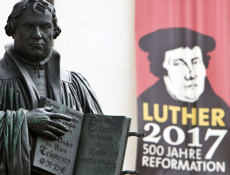 Statue von Martin Luther