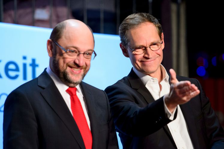 Michael Schulz und Olaf Scholz
