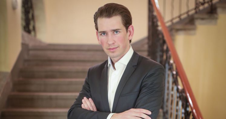 Der österreichische Außenminister Sebastian Kurz