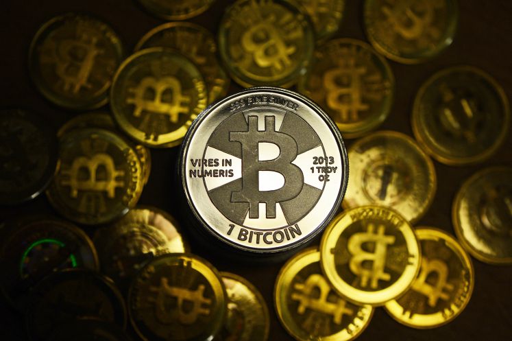 Bitcoins als Hartgeld dargestellt