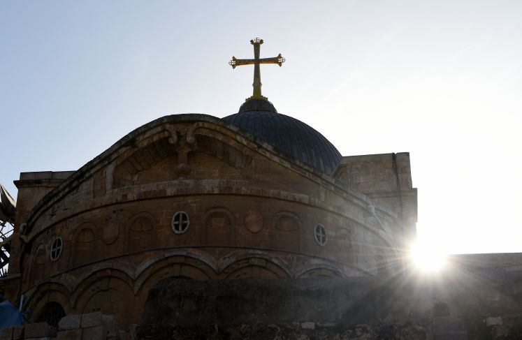 Die Grabeskirche in Jerusalem