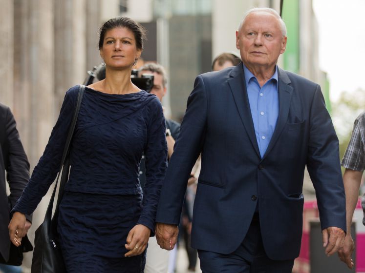Sahra Wagenknecht und Oskar Lafontaine