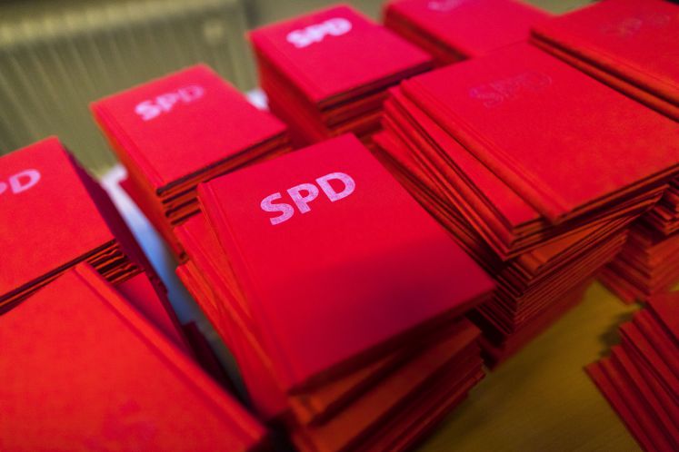 SPD-Parteibücher